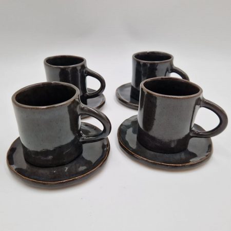 Mini puodelių rinkinys „Vidurnaktis”