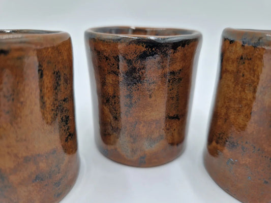 Rankų darbo mini puodelių rinkinukas „Kavos gurkšniukas”