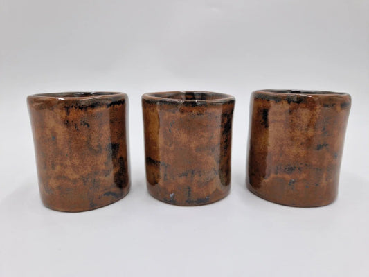 Rankų darbo mini puodelių rinkinukas „Kavos gurkšniukas”