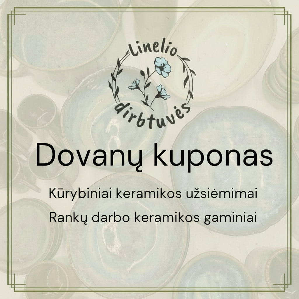 „Linelio dirbtuvių” dovanų kuponas